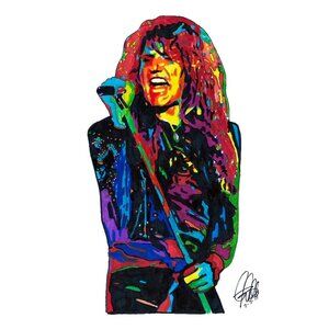 David Coverdale Whitesnake Singer Rock Music Poster Print Wall Art 18x24